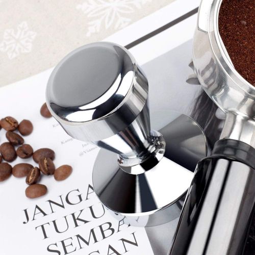 Flushrenic Coffee tools,Coffee Tamper 51mm, Espresso Tamper,Stainless Steel Coffee Tamper,Premium Coffee Press Tool ,Espresso Accessories for Barista,Ground Coffee Hand Tamper for Espresso Machine