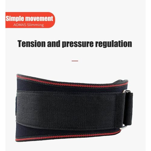 Men's Weightlifting Lumbar Support Belt, Adjustable Fitness Belt