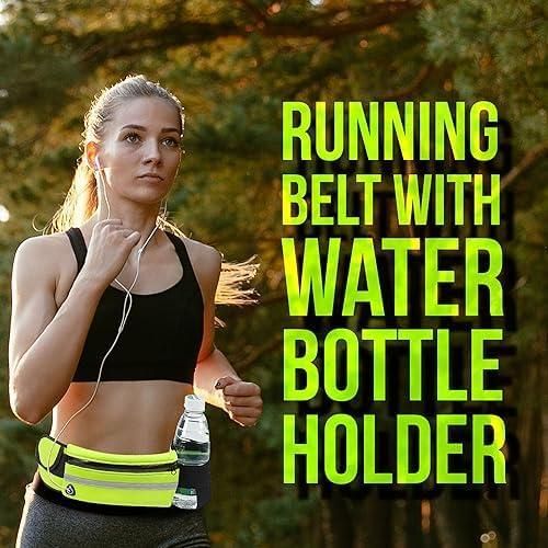 Sporty Waist Belt Bag with Phone Holder, Ideal for Runners - Comfortable and Stylish Running Belt for Men and Women