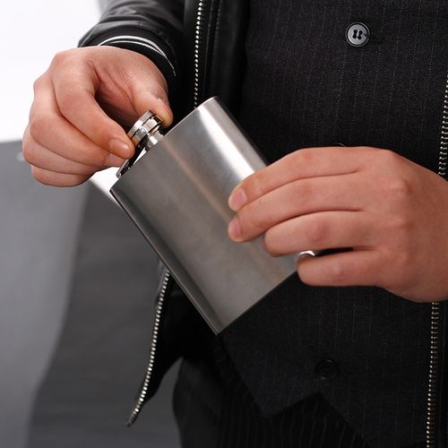 Stainless Steel Hip Flask Set