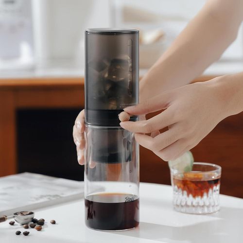 Cold brew coffee machine, drip-type cold drip iced coffee espresso brewer, adjustable water flow