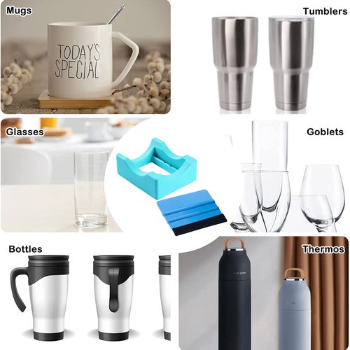 Silicone Cup Cradle For Tumblers,  Silicone Anti-Slip Tumbler Holder