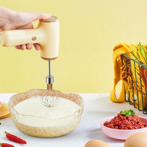 2-in-1 single-speed egg beater, baking cream mixer, electric hand blender