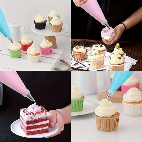 116-piece cake decorating and baking tool set, with storage box