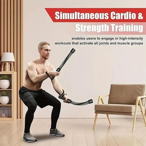2 Heavy-Duty Cordless Hammers for Fitness Training - Black