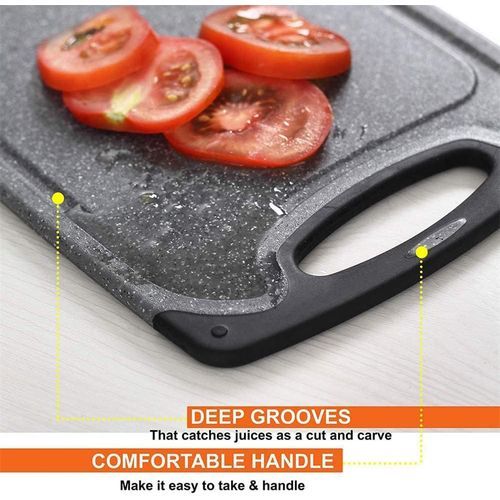 3pcs Kitchen Double Sided Cutting Board