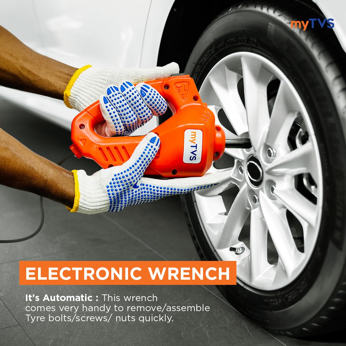 Heavy-duty Electric Car Jack