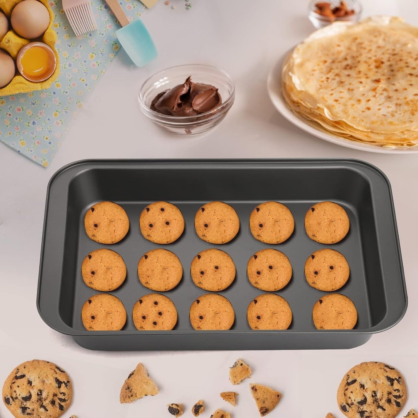 Rectangle Baking Pan 33 × 23 cm | Non-Stick Oven Cake & Casserole Pan in Kenya