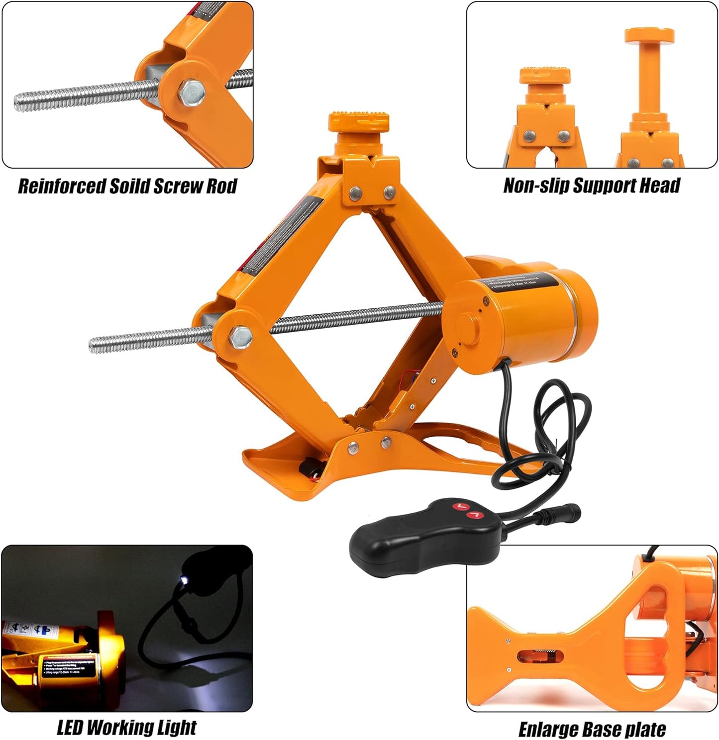 Heavy-duty Electric Car Jack