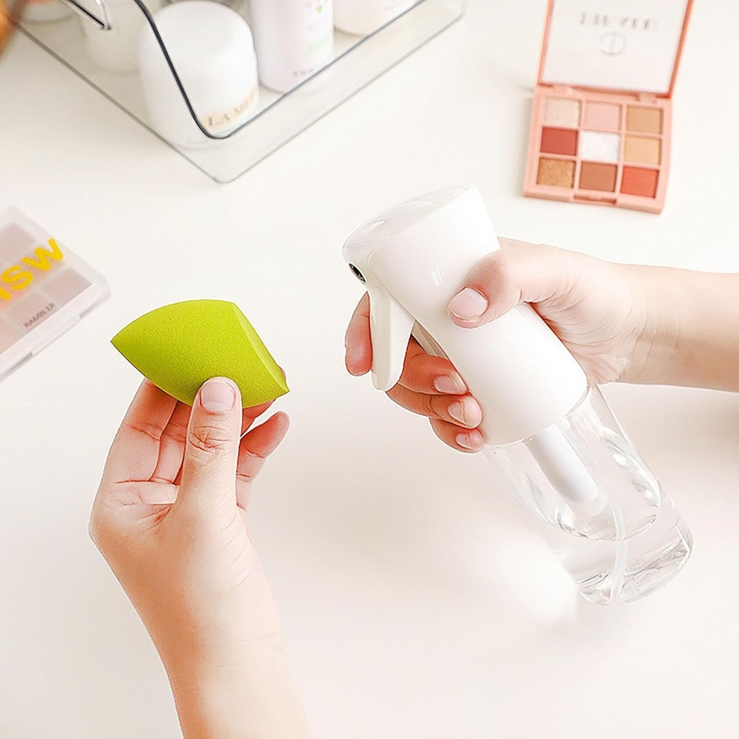 2 Pcs 200ML Oil Water Spray Bottles, Hair Spray Bottle