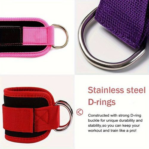 5pcs Fitness Elastic Bands, Ankle Straps, Resistance Bands for Legs/Hip