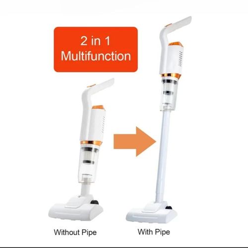 2-in-1 Cordless Handheld &amp; Stick Vacuum Cleaner - Portable &amp; Lightweight For Home, Car &amp; Pet Hair