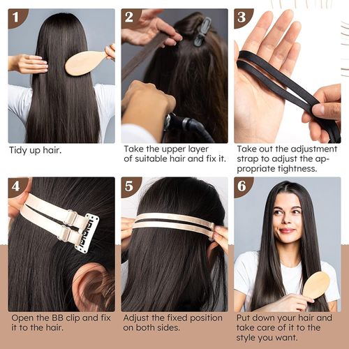 Facelift Bands With Clips 3pcs