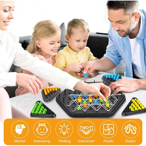 Triangle Band Game, Professional Board Game for Children Aged 7+