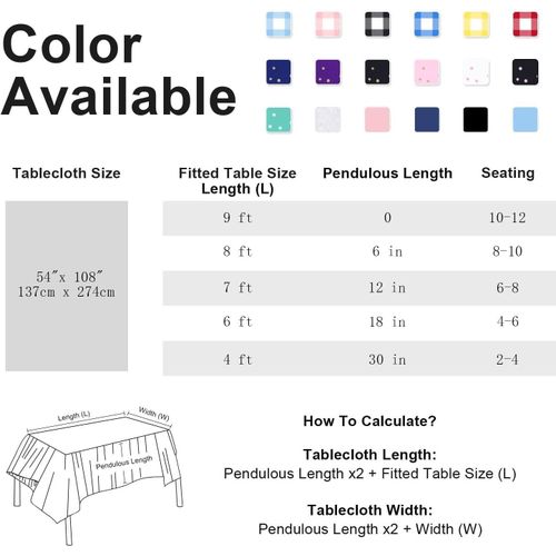 White and Gold Dot Tablecloth, White Plastic Table Cloths for Parties Disposable, 54x108in Waterproof Rectangular Camping Tablecloth for Birthday Party Picnic Baby Shower