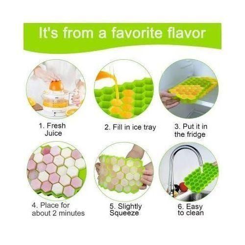 Honeycomb Silicone Ice Cube Mold