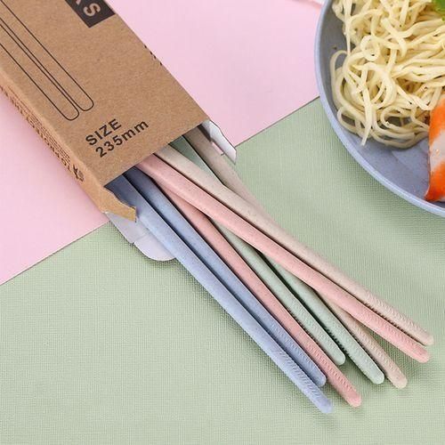 SXCHEN 4 Pairs Practical Home Travel Chopsticks