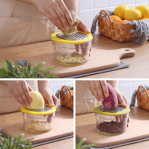 Citrus Lemon Orange Juicer Manual Hand Squeezer with Built-in Measuring Cup and Greater