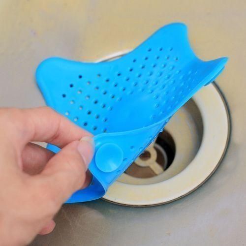 SXCHEN Set of 4 Anti-Clogging Sink Strainers Kitchen Floor Drain Vegetable Sink