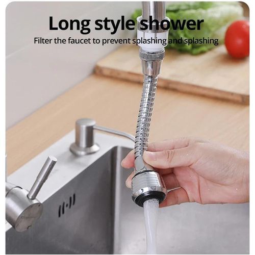 Rotable Foaming Faucet Extender