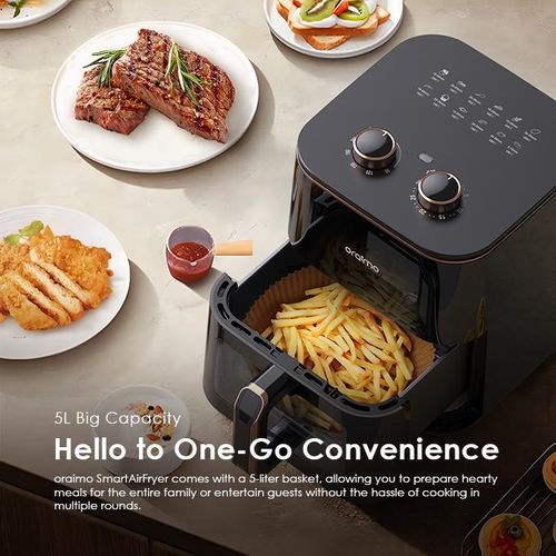 Oraimo SmartAirFryer 1500W Cooking Visible Smart Air Fryer
