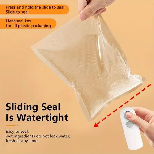 Mini USB Rechargeable 2-in-1 Heat Bag Sealer And Cutter