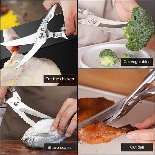 Stainless steel kitchen s cissors, multi-purpose poultry s cissors, chicken bone s cissors