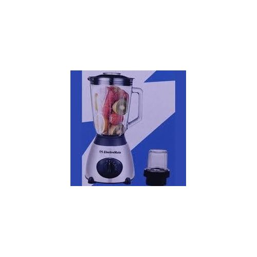 2-in-1 Blender &amp; Grinder – 350W, Stainless Steel Base, Glass Jar