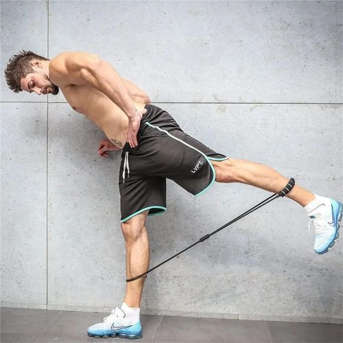 Portable Elastic Rubber Expander Rope Exerciser Sports Muscle Resistance Bands Pilates Yoga Belt Sports Women /Men Fitness Equipment
