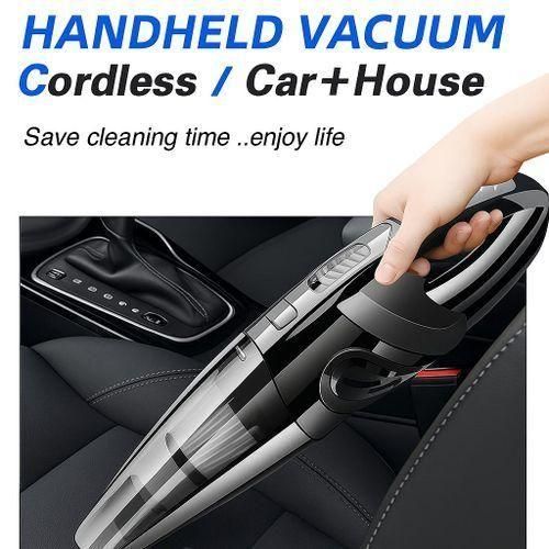 TIMBUTUS Wireless Vacuum Cleaner Rechargeable For Car Home, 120w