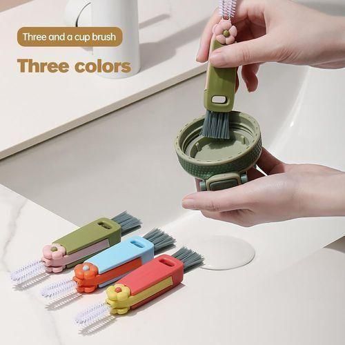 Flushrenic Cleaning Brush,3pc Wire Cleaning Brush Set,3 In 1 Cup Lid Cleaning Brush 3 Pcs