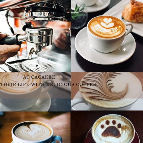 TodyJeyHo Milk Frothing Pitcher Stainless Steel Espresso Steaming Pitchers, Coffee Milk Frother Jug Cup for Espresso Machines Cappuccino Latte Art (Matte Black, 12 OZ / 350ML)