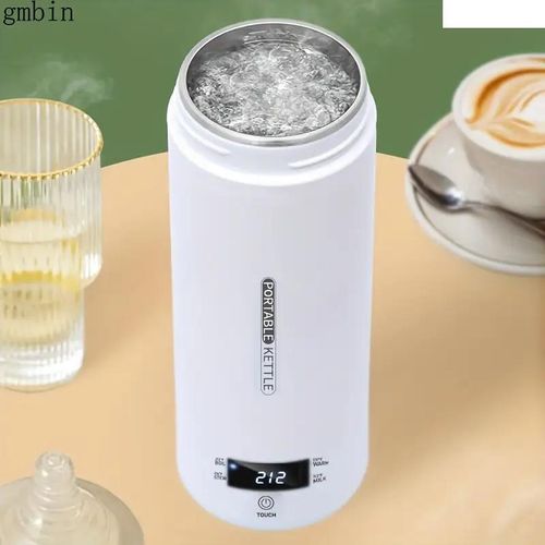 Portable Electric Kettle Stainless Steel 4 Temperature Control Quick Boil Ideal for Home Office Travel