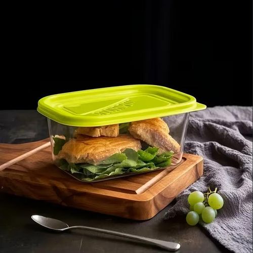 KnMn 10 PCS Stackable Food Storage Containers with Multi Color Lids, BPA-Free Plastic Lunch Boxes, Microwave Safe