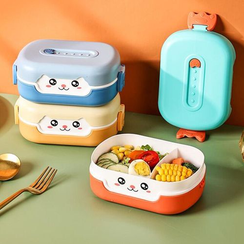 Flushrenic Lunch Box for Kids School, Food &amp; Snack Container for Kids &amp; Adults, Dishwasher &amp; Microwave Safe,BPA &amp; PVC Free,Leakproof