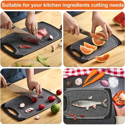 3pcs Kitchen Double Sided Cutting Board