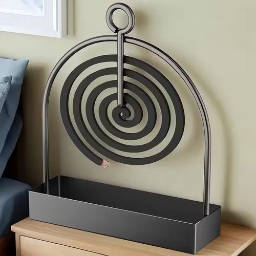 1pc Mosquito Coil Stand, Metal Material, Suitable for Hanging Mosquito Coils or Sandalwood Incense, Applicable to Decorating Living Rooms/Bedrooms and for Outdoor Camping