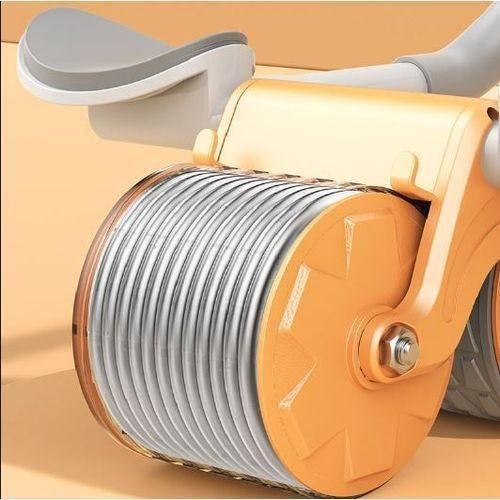 Automatic rebound elbow protector abdominal wheel