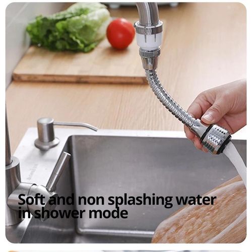 Rotable Foaming Faucet Extender