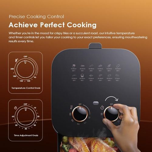 Oraimo SmartAirFryer 1500W Cooking Visible Smart Air Fryer