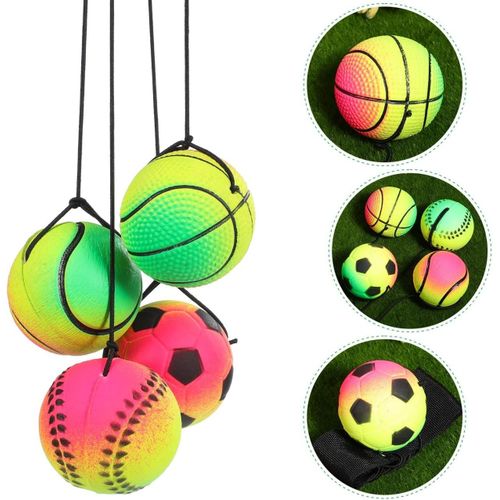 4pcs wrist elastic ball, wrist rebound ball, wrist exerciser