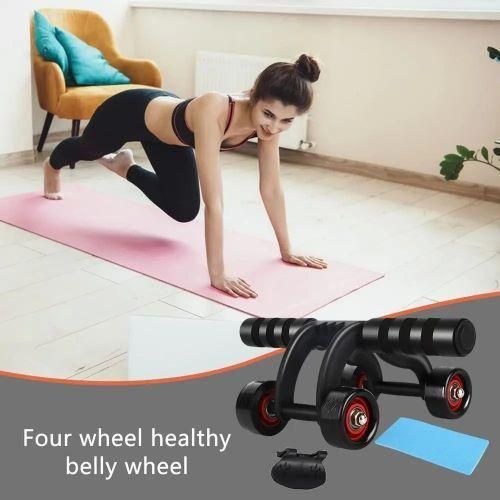 4 Wheel Abdominal Wheel Gym Belly Whee For Fitness
