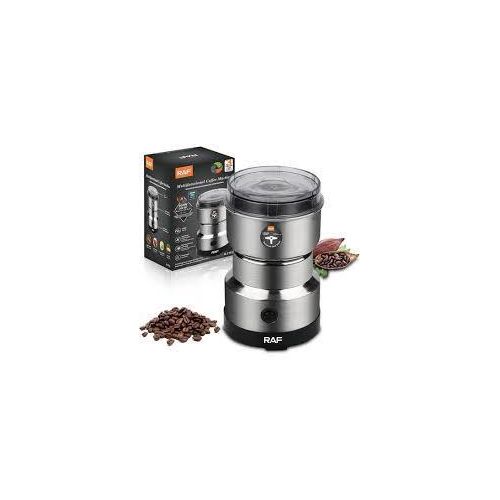 RAF Electric Kitchen Mini Grinder Mixer - Electric chopper small Grinders for Spices, Seeds, Herbs, and Coffee Beans, Spice Blender and Espresso Grinders, Dry Grinder Stainless Steel-300W