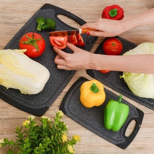 3pcs Kitchen Double Sided Cutting Board