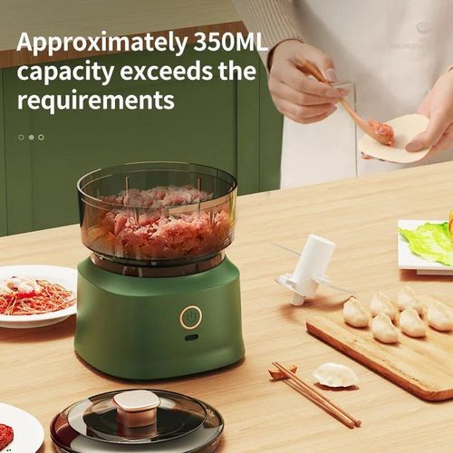 Mini Wireless Electric Baby Food Maker Dual Purpose Garlic Puree 350ml Usb Charging Kitchen Food Shredder Meat Grinder Vegetable