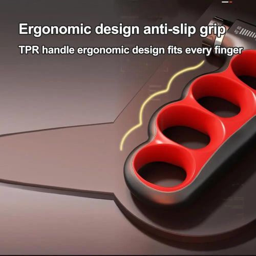 KipFit Adjustable 5-100KG Hand Grip Strengthener with Counter – Forearm and Wrist Exerciser for Muscle Building (RED)
