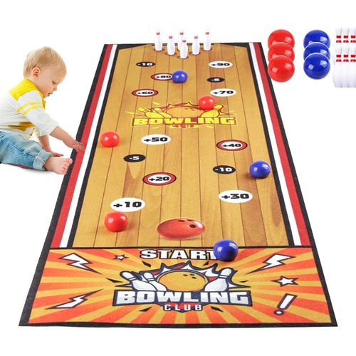 Children's tabletop bowling toy, children's board games, educational toys