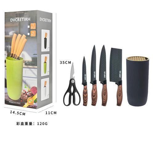 6-piece Professional Chef's Rust-proof Kitchen Kn-ife S-et