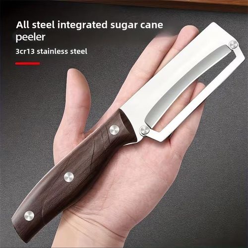Multi Functional Vegetable Peeler for Kitchen, 2026 New Stainless Steel Peeler with Wooden Handle and Bottle Opener Stainless Steel, Effortlessly Peel Potatoes, Apples, Carrots (1 PCS)