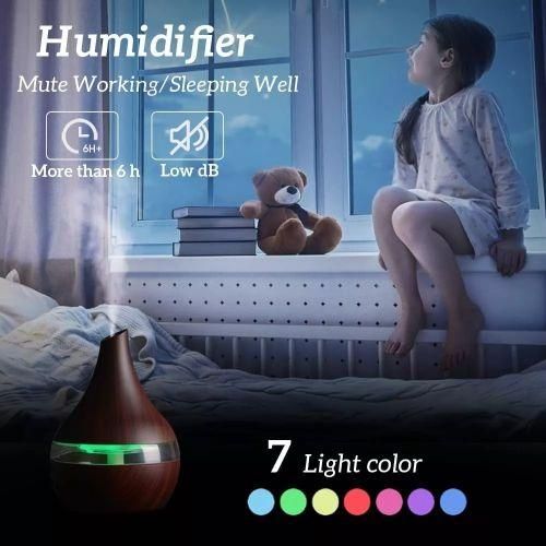 Mythco 300ml USB Air Humidifie Portable Essential Oil Aromatherapy Diffuser for Home &amp; Office
